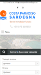 Mobile Screenshot of costaparadisosardegna.com